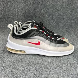 Nike‎ Air Max Axis Shoes Men's Size 12 Black Sport Red Platinum Athletic Running